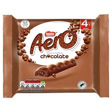 Aero Milk Chocolate 4 pack 108g