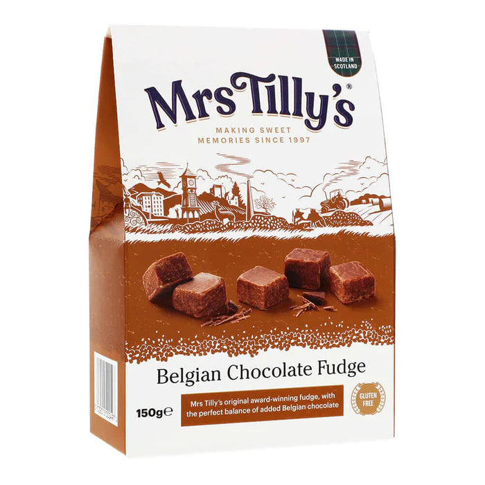 Mrs Tilly's Chocolate Scottish Fudge Gift Box 150g