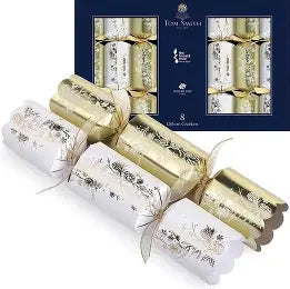 Tom Smith Christmas Crackers #903 Gold DELUXE - Christmas