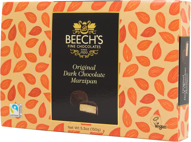 Beech's Dark Chocolate Marzipan 150g - CHRISTMAS