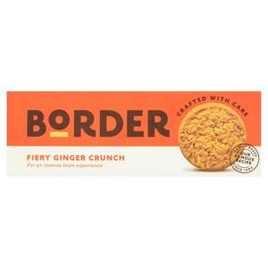 Border Fiery ginger Crunch Biscuits 135g