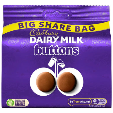 Cadbury Button Pouch Share Bag 184g
