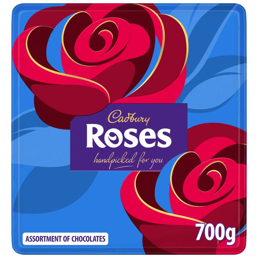 Cadbury Roses Tin 700g CHRISTMAS