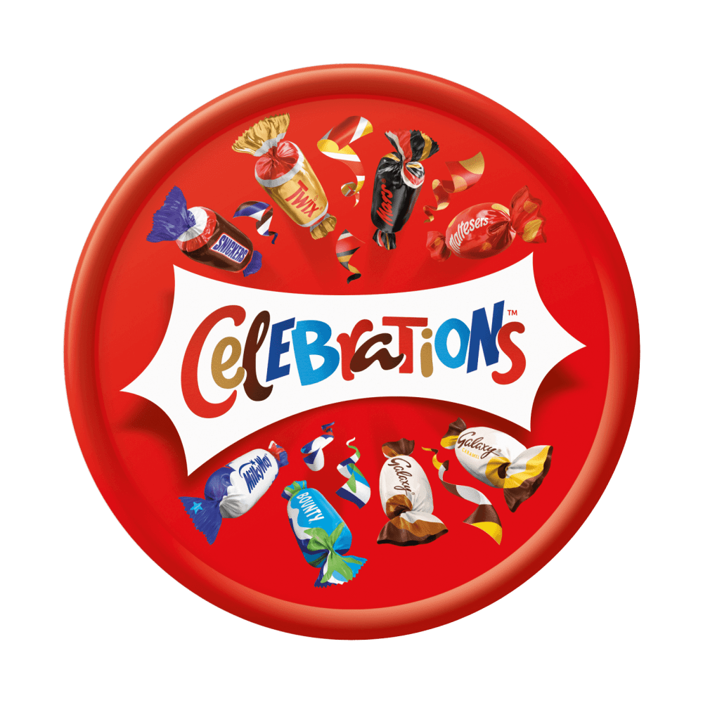 Mars Celebration Tub 500g - CHRISTMAS
