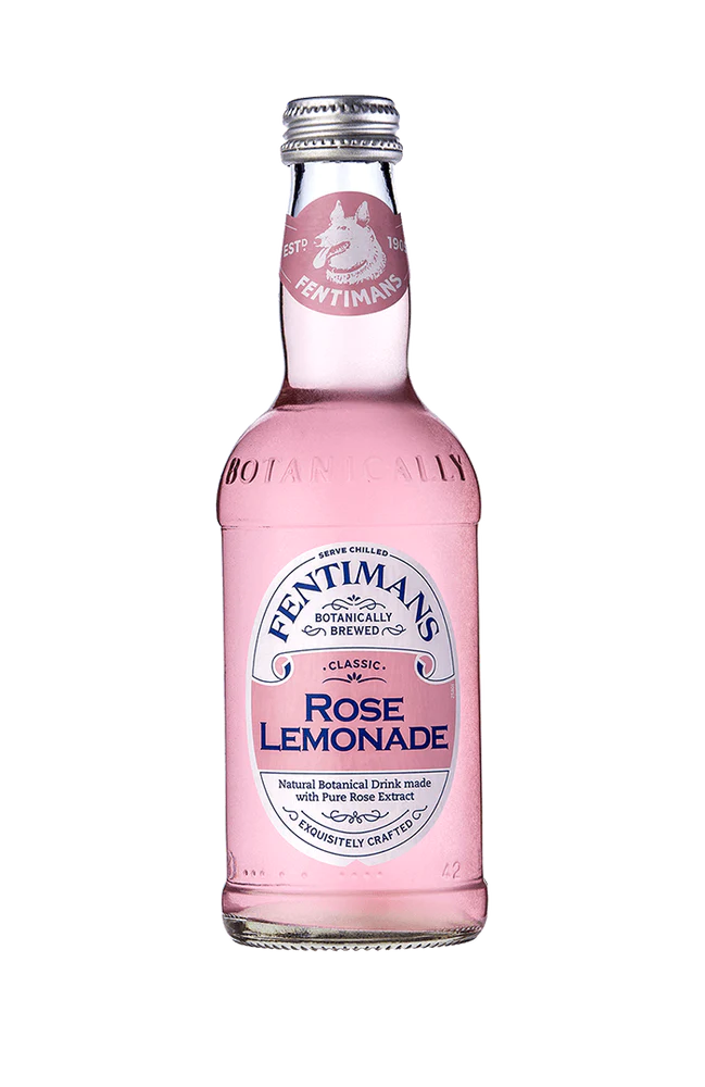 Fentimans Rose Lemonade Bottle 9oz- HEAY GLASS BOTTLE