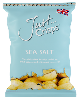 Just Crisps Sea Salt Crisps - Potato Chip 40g