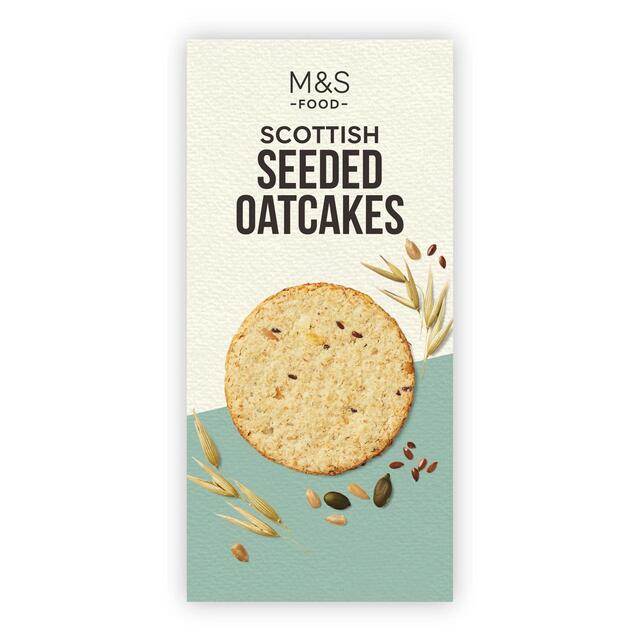 M&S Seeded Oatcakes 200g