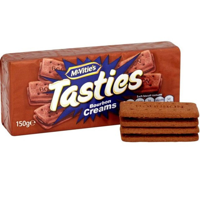McVities Tasties Bourbon Creams Biscuit 150g