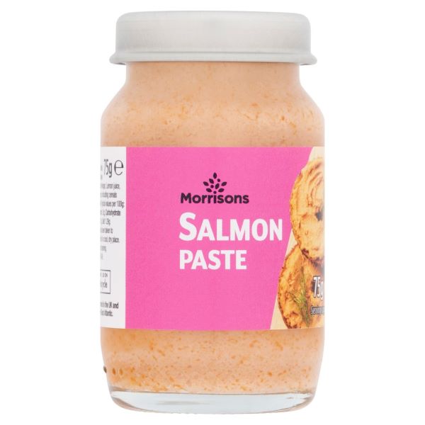 Morrisons Salmon Fish Paste 75g