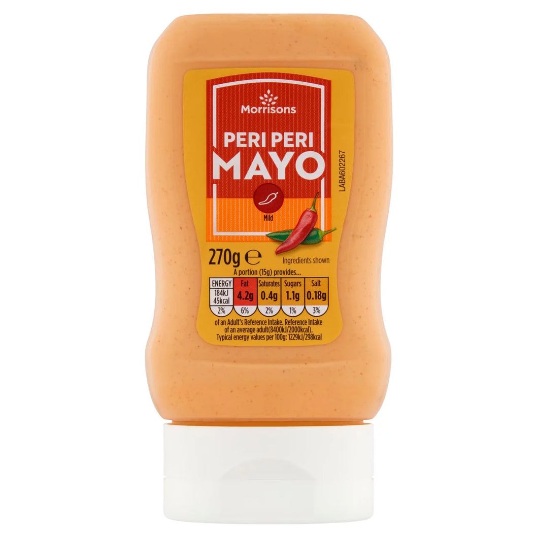 Morrisons Peri Peri Mayonnaise 270g