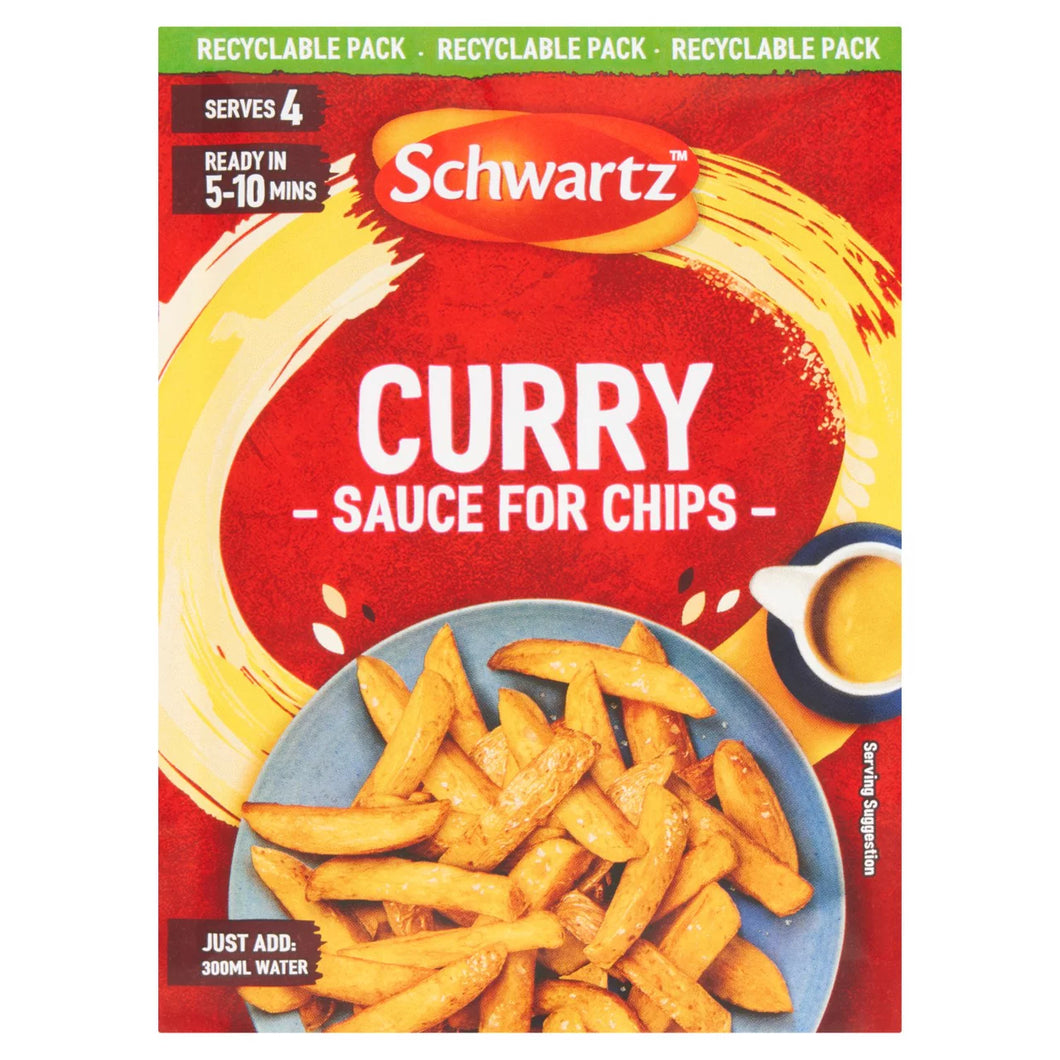 Schwartz Curry Sauce for chips mix 30g