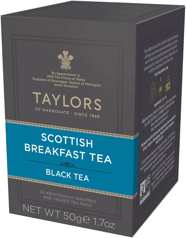 Taylors of Harrogate Scottish Breakfast Teabags 50ct