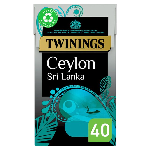 Twinings Ceylon Teabags 40ct
