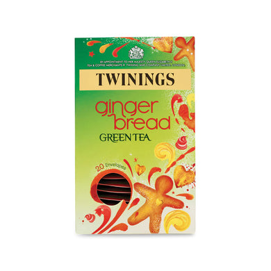 Twinings Green Tea Gingerbread 20 bags UK