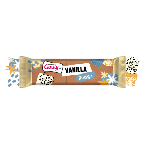 Real Candy Vanilla Fudge Bar 130g