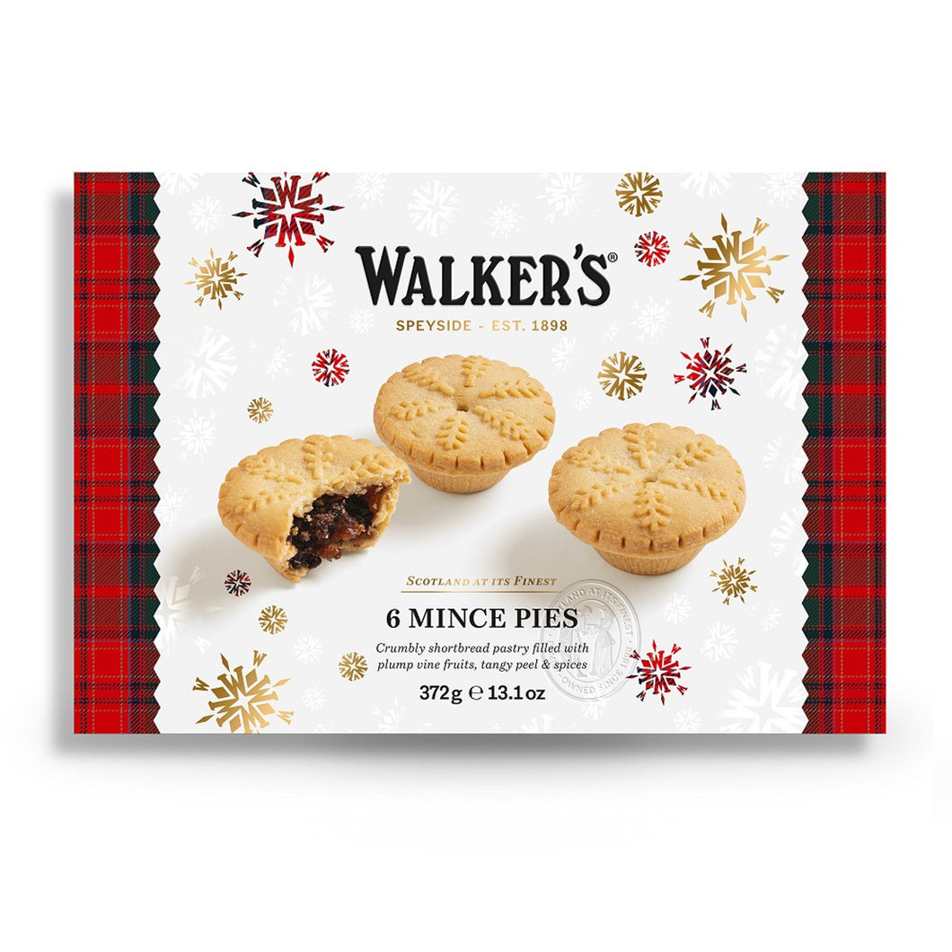 Walkers Shortbread Mincemeat pies #388 FRAGILE CHRISTMAS