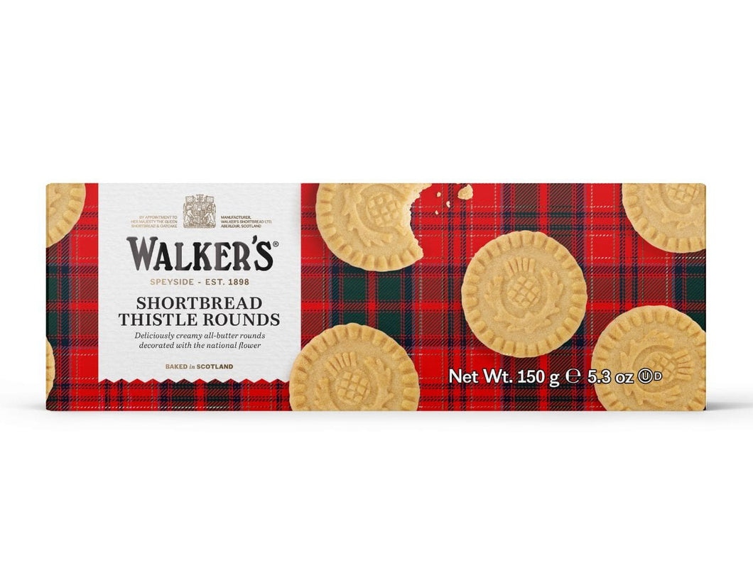 Walkers Shortbread Rounds 5.3oz box #140