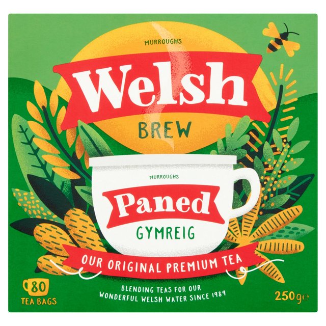 Welsh Brew Teabags 80ct - CRUSHED BOX