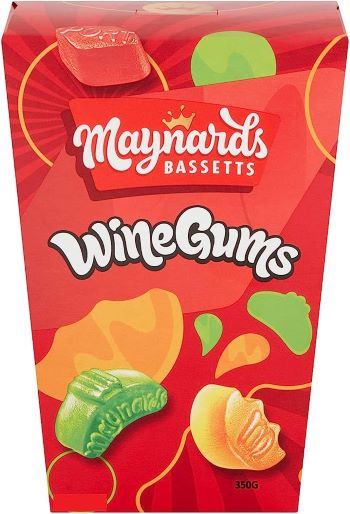 Maynards Wine Gum Carton 350g - CHRISTMAS