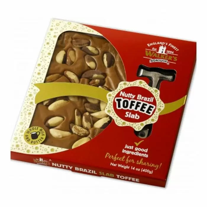 Walker's Nonsuch Luxury Brazil Nut Toffee Hammer Pack 400g