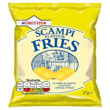Smiths Scampi Fries 27g x 6