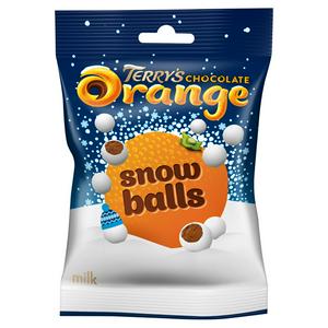 Terry's Chocolate Orange Snowballs 70g - CHRISTMAS