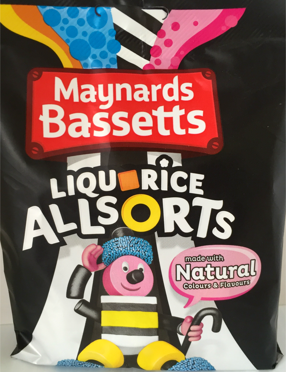 Jolly Grub | Bassetts Liquorice Allsorts bag 190g