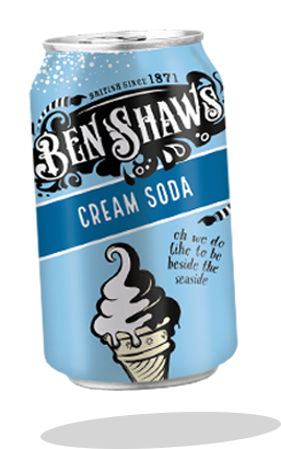 Ben Shaws Cream Soda Can 330ml