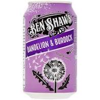 Ben Shaws Dandelion and Burdock Can