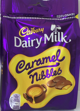 Cadbury Caramel Nibbles Bag 100g