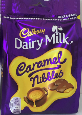 Cadbury Caramel Nibbles Bag 120g