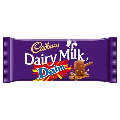 Cadbury Dairy Milk with Daim Chocolate bar 120g