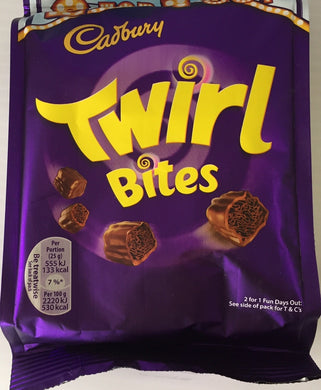 Cadbury Twirl Bites Bag 100g