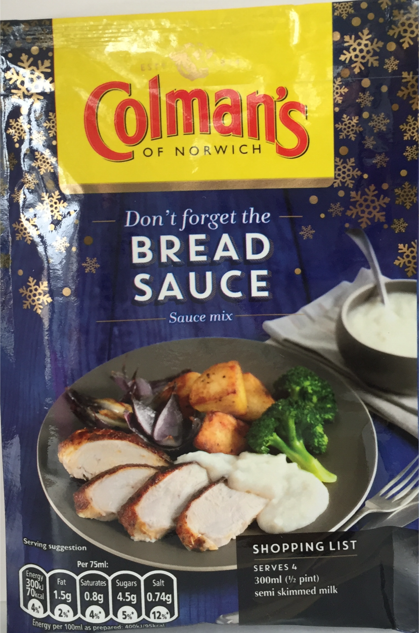 Colmans Bread Sauce Mix 40g