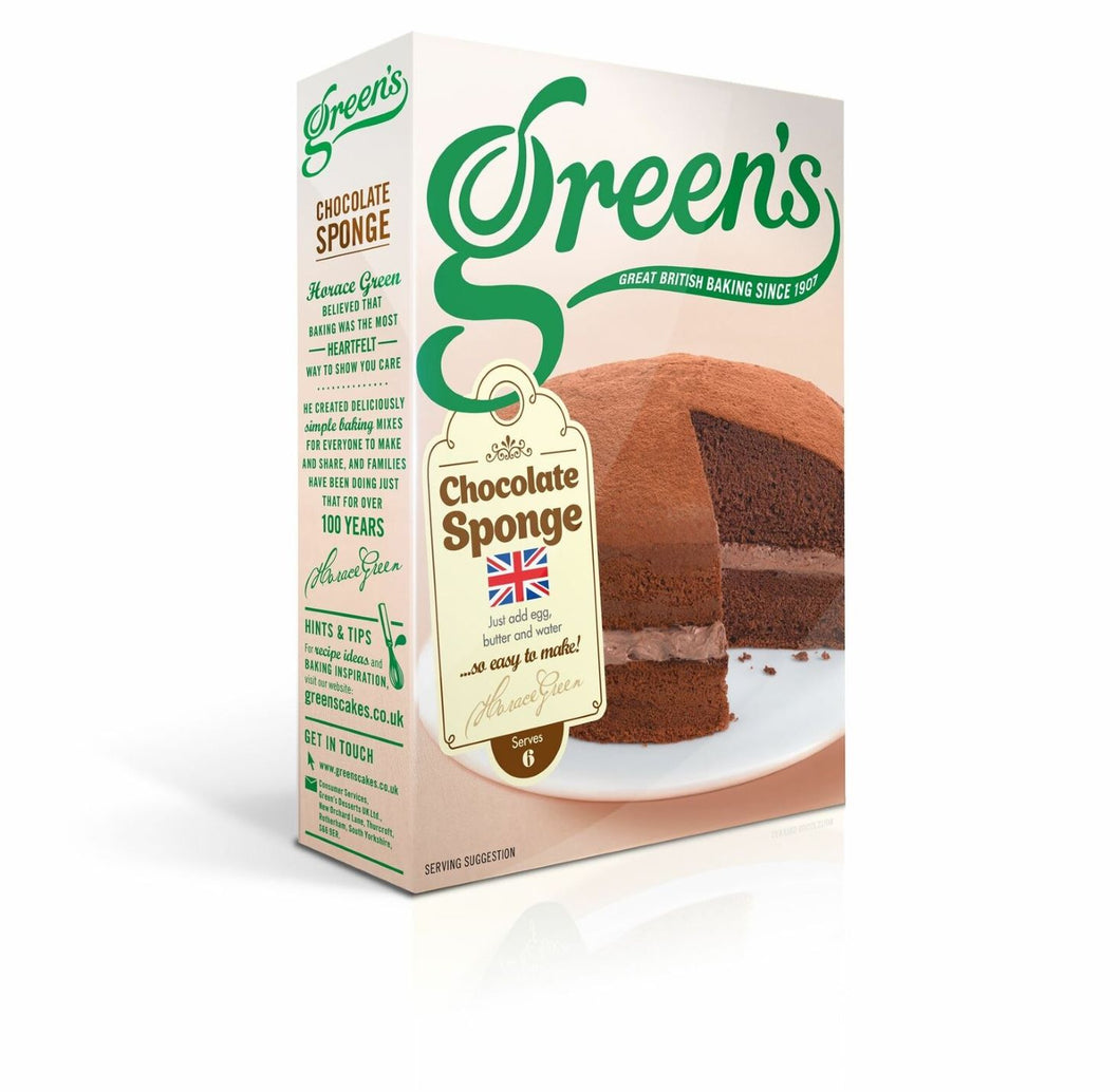 Green's Chocolate Sponge Mix