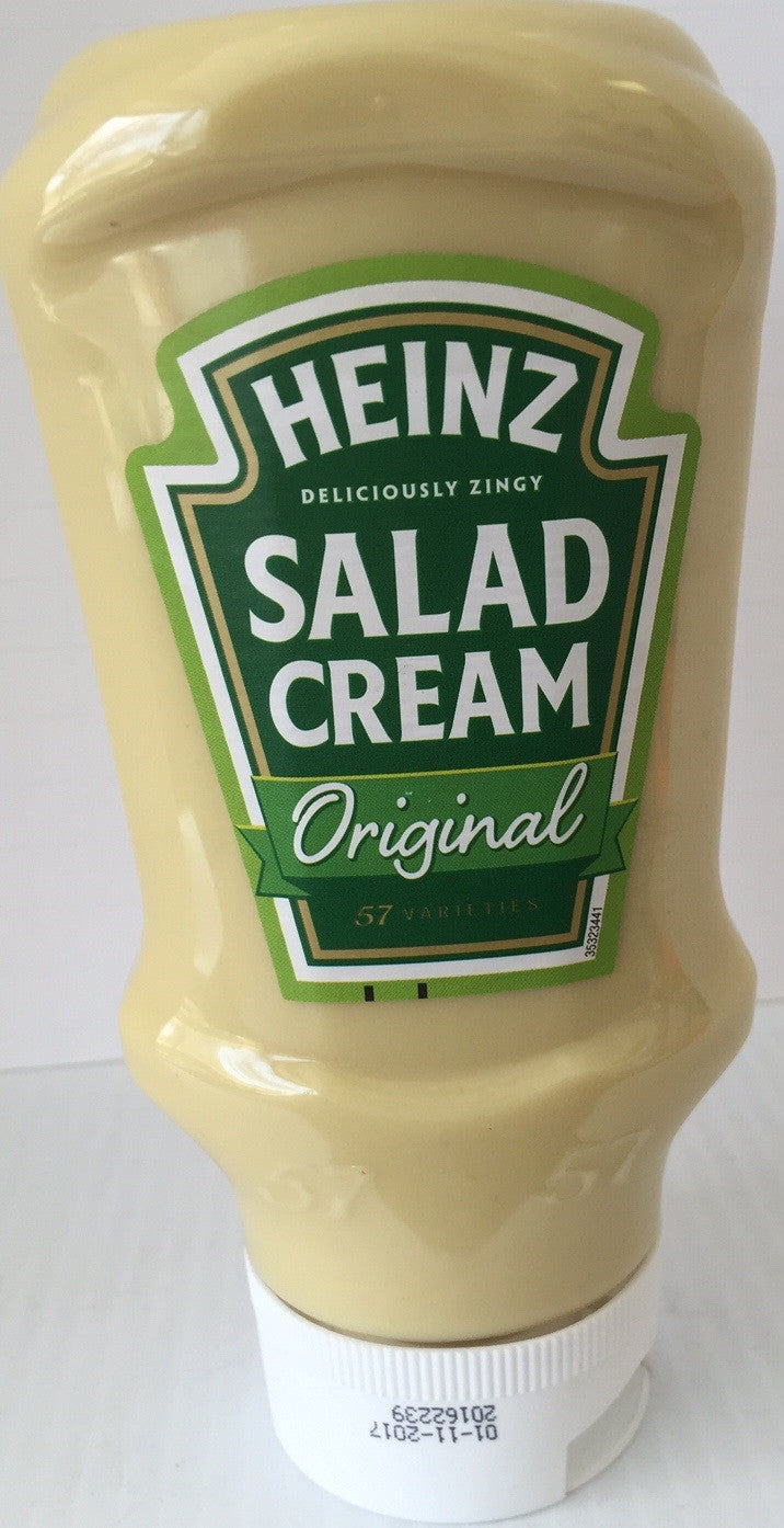Heinz Salad Cream Squeezy Top Down 425g