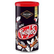 Jacobs Mini Twiglets Caddy 200g - CHRISTMAS