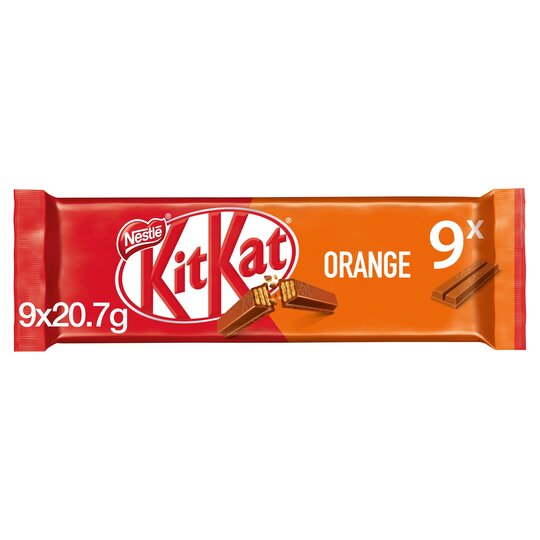 Kit Kat Orange 9 x 2 Wafer Bars 126g
