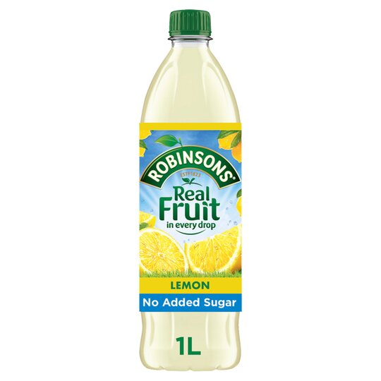 Robinsons Lemon Squash No added Sugar 1 ltr