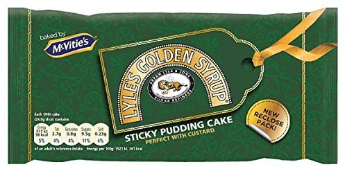 McVities Lyles Golden Syrup Sticky Pudding Cake