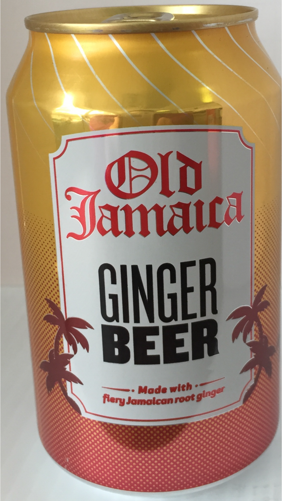 Old Jamaican Ginger Beer 330ml can Jolly Grub