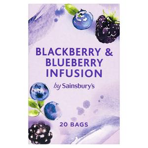 Sainsbury's Blackberry & Blueberry Teabags 20ct