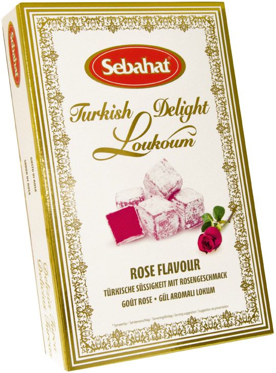 Sebahat Turkish Delight Rose Box 250g CHRISTMAS