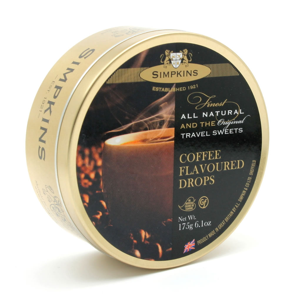 Simpkins Coffee travel sweets