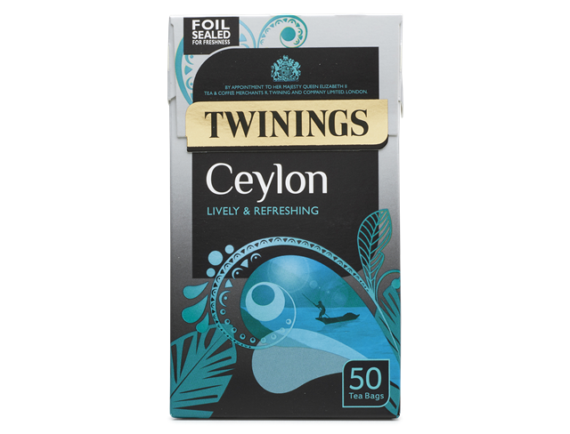 Twinings Ceylon Teabags 50ct