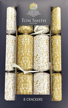 Tom Smith Christmas Crackers #1403 Gold Family (8) - Christmas