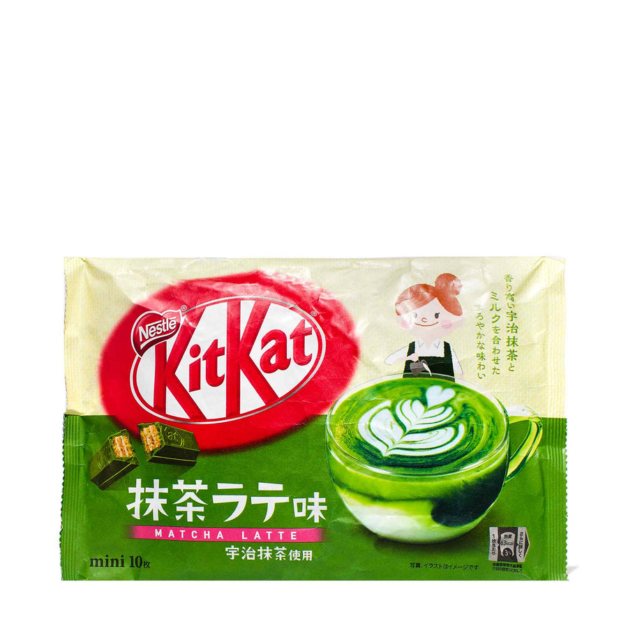 Kit Kat Matcha Latte 10 mini bars -Japan – Jolly Grub