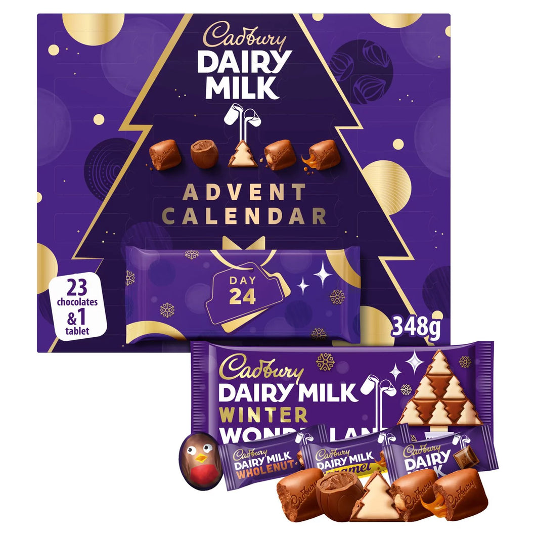 Cadbury Dairy Milk ADULT large Advent 348g - CHRISTMAS