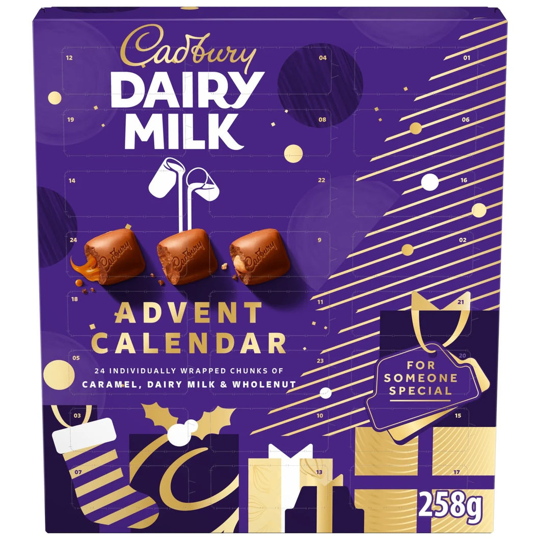 Advent - Cadbury Dairy Milk Chunk Calendar - CHRISTMAS