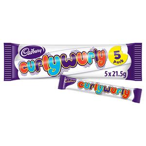 Cadbury Curly Wurly 5 Pack